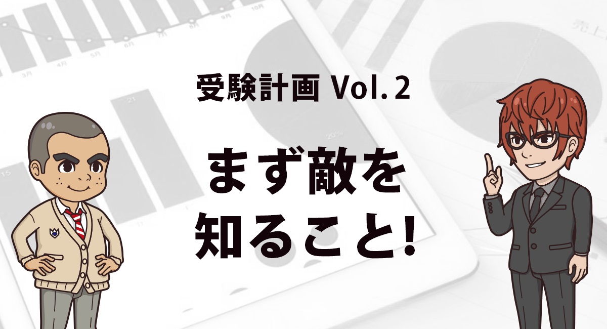 まず敵を知ること